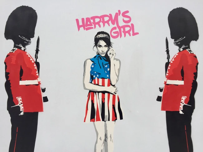 Meghan Markle: Το κορίτσι του Πρίγκηπα Harry έγινε γκράφιτι στους δρόμους του Λονδίνου!