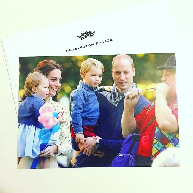 Πρίγκιπας William - Kate Middleton: Αυτή είναι η ευχαριστήρια κάρτα τους για φέτος - εικόνα 2