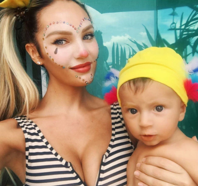 Candice Swanepoel: Στο καρναβάλι του Ρίο με το νεογέννητο γιο της