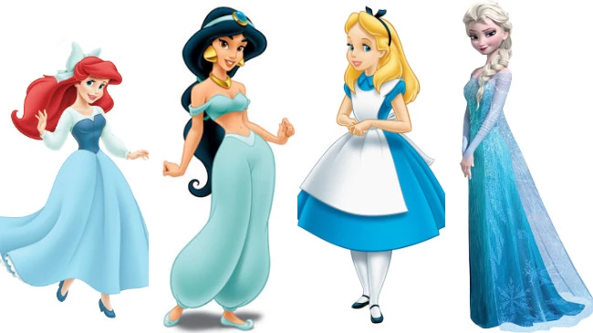 Γιατί οι πρωταγωνίστριες της Disney φορούν μπλε ρούχα;