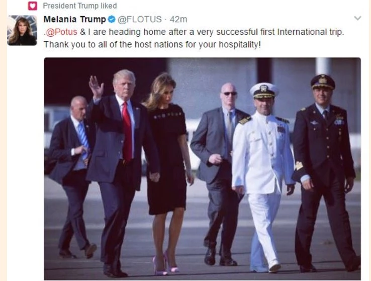 Melania Trump: Όλες οι εμφανίσεις της στο πρώτο της ταξίδι ως Πρώτη Κυρία