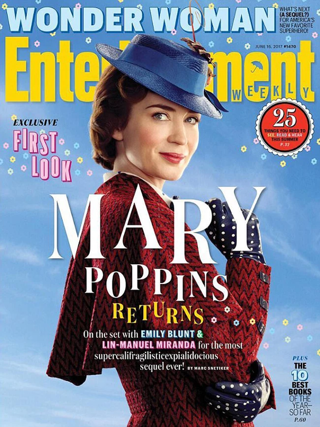 Emily Blunt: Η πρώτη της φωτογραφία ως Mary Poppins!