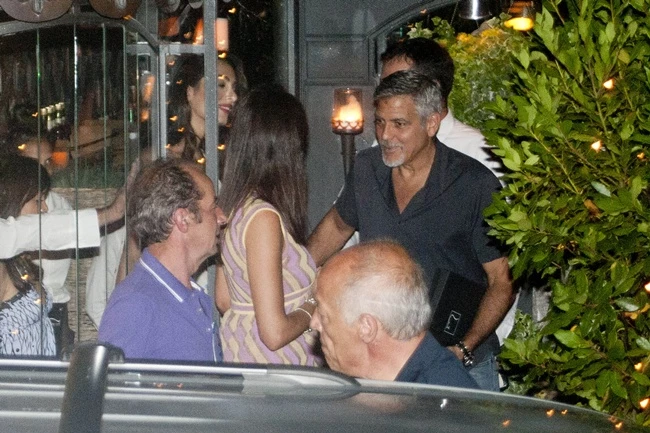 George Clooney and Amal Alamuddin