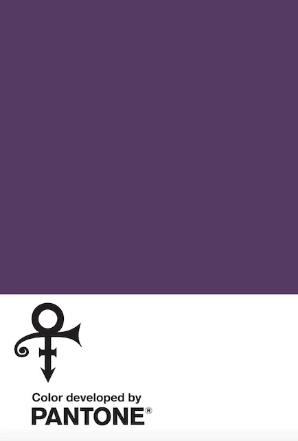 Επιτέλους ο Prince τιμάται με το δικό του "μοβ" χρώμα