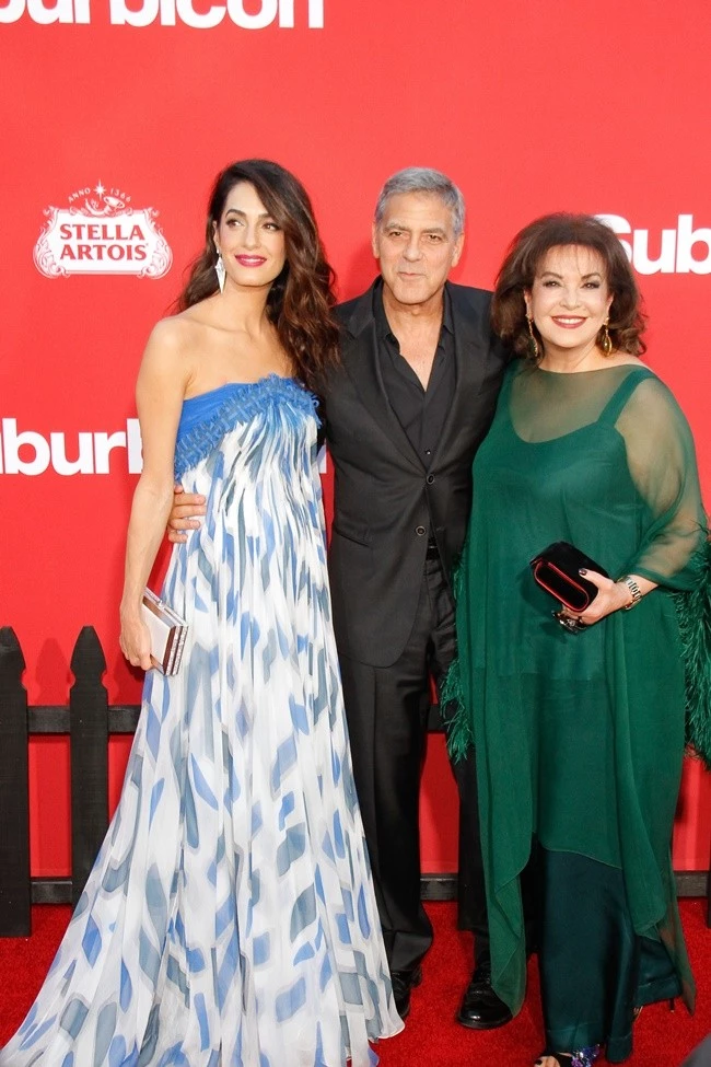 Amal Clooney, George Clooney, Baria Alamuddin