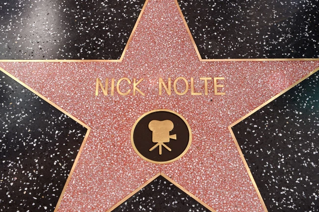 O ηθοποιός Nick Nolte απέκτησε μόλις το δικό του αστέρι