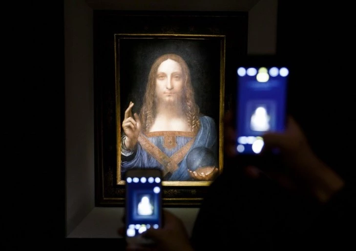 O πίνακας του Leonardo daVinci έσπασε κάθε ρεκόρ - Πουλήθηκε έναντι 450 εκατ. δολαρίων! - εικόνα 2