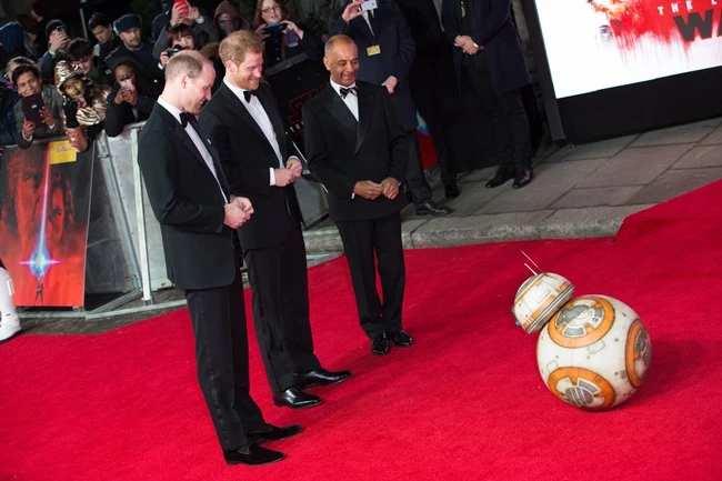 Πρίγκιπας William & Harry | Βρέθηκαν στην επίσημη πρεμιέρα του Star Wars!