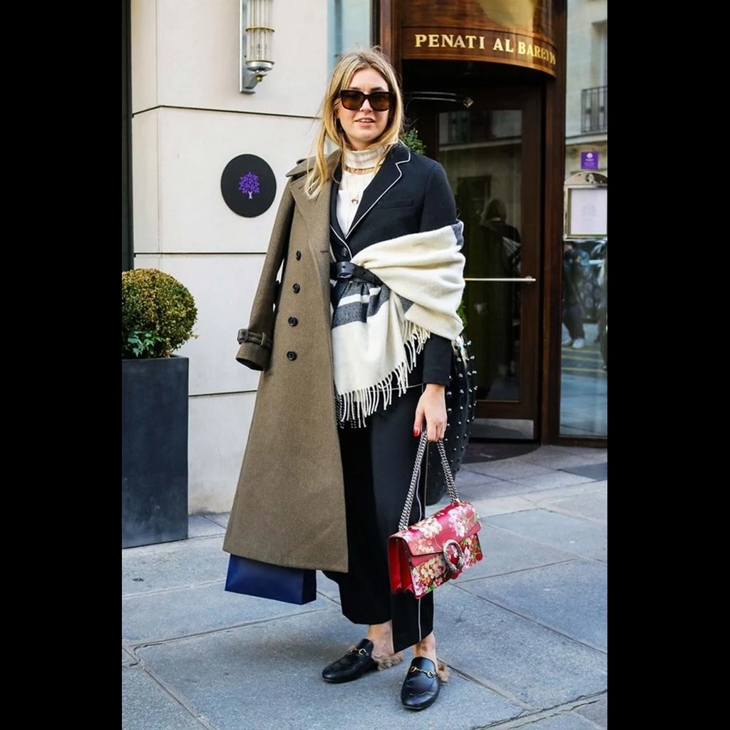 Blanket Scarf: O street style οδηγός για να φορέσεις το oversized μάλλινο κασκόλ