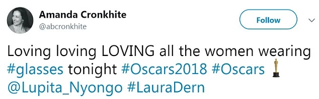 Oscar 2018 | Το αξεσουάρ των stars που μονοπώλησε το ενδιαφέρον των social media! - εικόνα 3