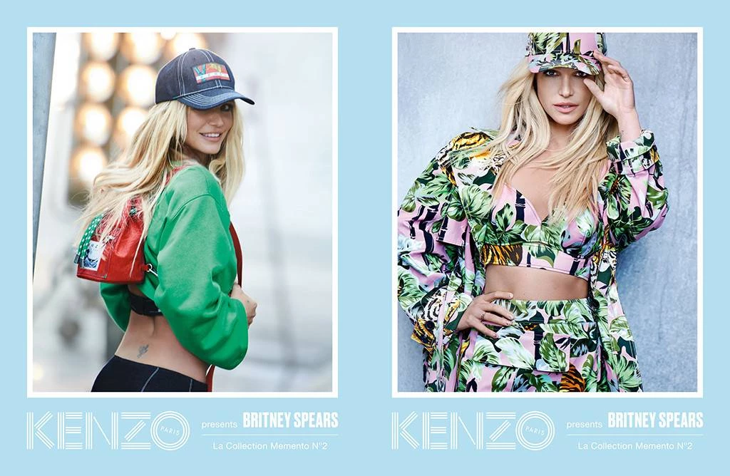 Η Britney Spears είναι το νέο πρόσωπο του brand Kenzo