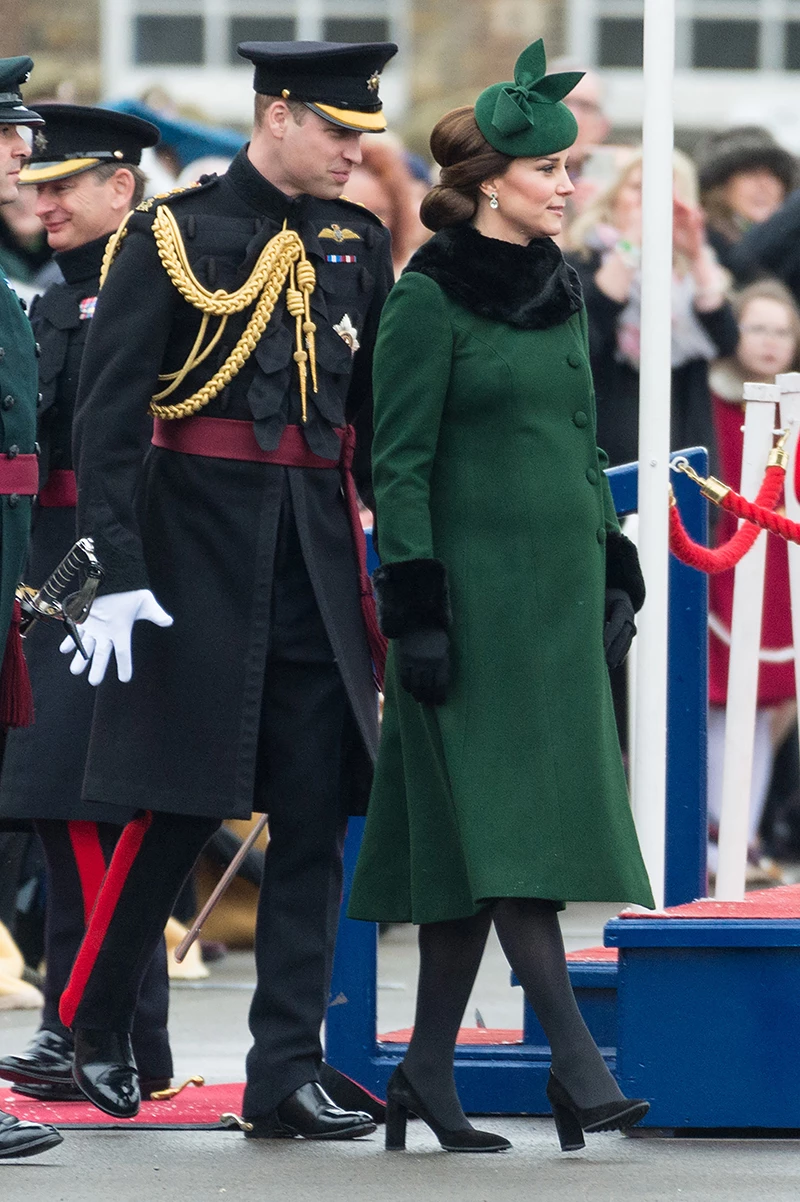 Kate Middleton | Με πράσινο σύνολο για την Ημέρα του Αγ. Πατρικίου!