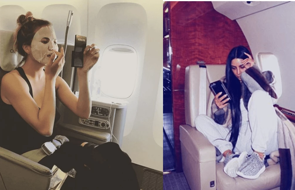 Tαξιδεύεις με αεροπλάνο; Tα καλύτερα beauty tips των celebrities που πρέπει να ακολουθήσεις