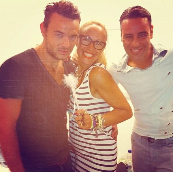 Backstage με τη Δέσποινα Βανδή στο Posidonio - εικόνα 2