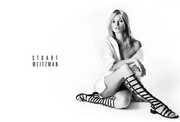 Η Kate Moss στην ανοιξιάτικη καμπάνια του Stuart Weitzman