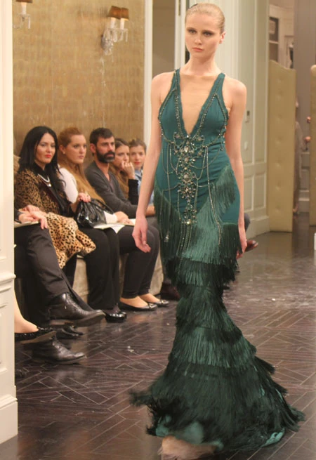 Celia Kritharioti Haute Couture: H Δούκισσα στο show για τη συλλογή Χειμώνας 2013 - εικόνα 10