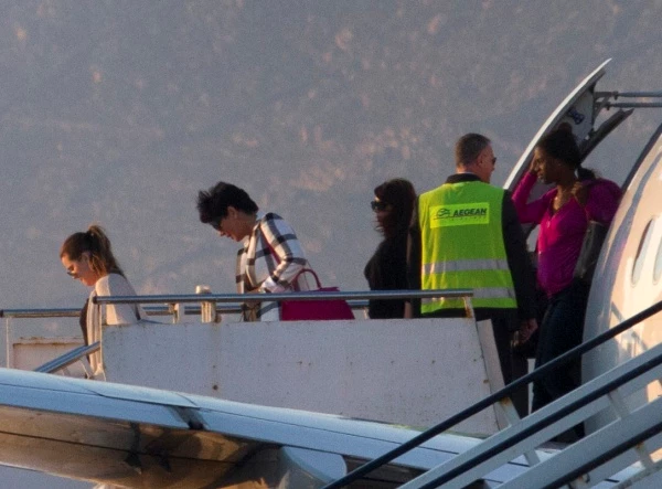 Η οικογένεια Kardashian έφτασε στην Ελλάδα
