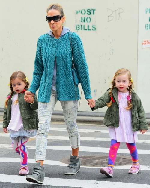 Η Sarah Jessica Parker με τις δίδυμες κόρες της