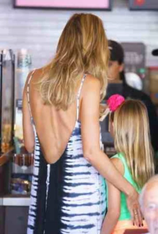 Heidi Klum: Χαλαρή βόλτα με τα παιδιά της - εικόνα 2