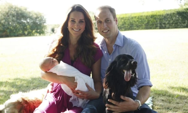 Catherine Middleton-Πρίγκιπας William: Το πρώτο οικογενειακό πορτραίτο