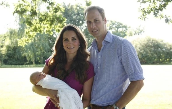 Catherine Middleton-Πρίγκιπας William: Το πρώτο οικογενειακό πορτραίτο - εικόνα 2