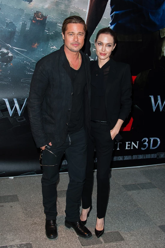 Η Angelina Jolie και ο Brad Pitt στο Παρίσι
