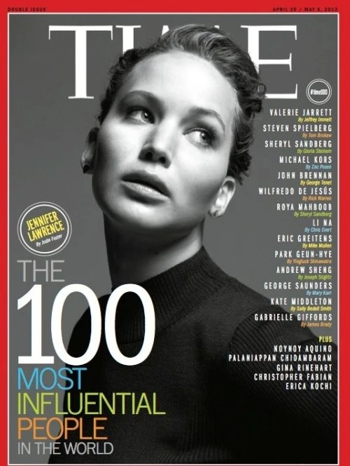 Jennifer Lawrence: Σε ένα από τα 7 εξώφυλλα του περιοδικού Time