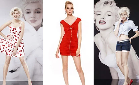 Σειρά ρούχων εμπνευσμένη από τη Marilyn Monroe