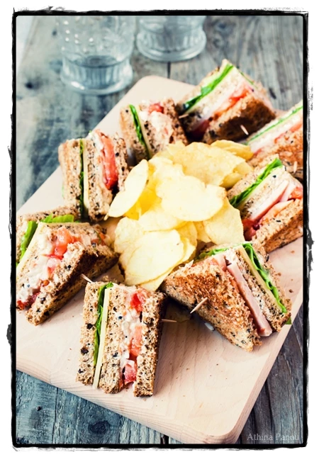 Love to Cook: Φτιάχνουμε σπιτικό club sandwich