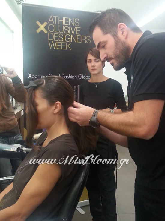 Athens Xclusive Designers Week: Βρεθήκαμε στην επίσημη πρόβα hair styling των σχεδιαστών  - εικόνα 14