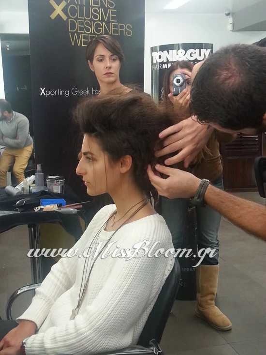 Athens Xclusive Designers Week: Βρεθήκαμε στην επίσημη πρόβα hair styling των σχεδιαστών  - εικόνα 18