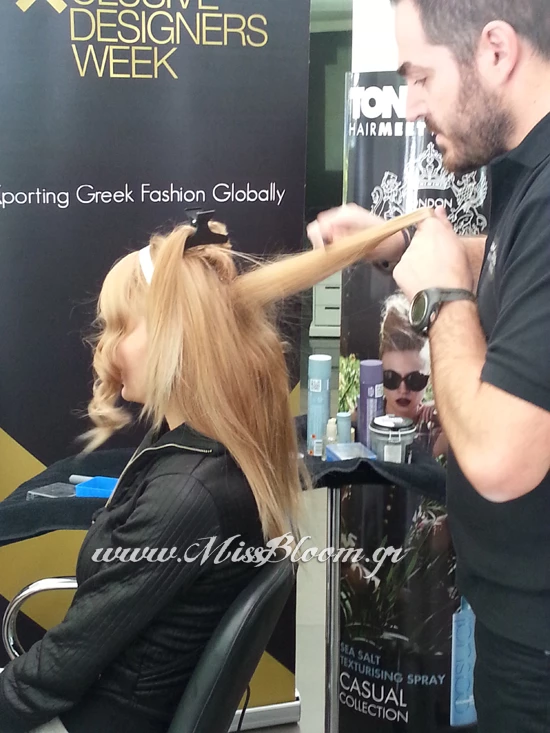Athens Xclusive Designers Week: Βρεθήκαμε στην επίσημη πρόβα hair styling των σχεδιαστών  - εικόνα 4