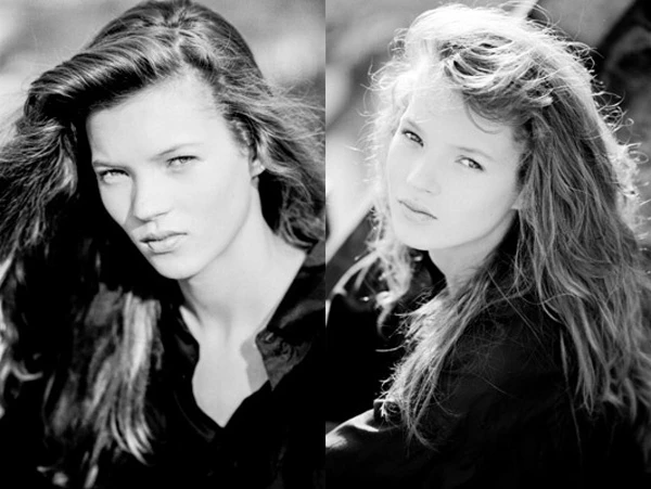 H πρώτη φωτογράφιση της Kate Moss