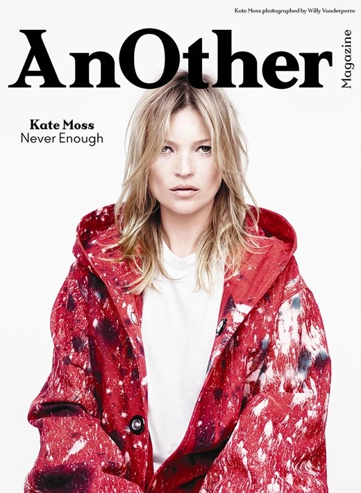 H Kate Moss στο εξώφυλλο του Another Magazine
