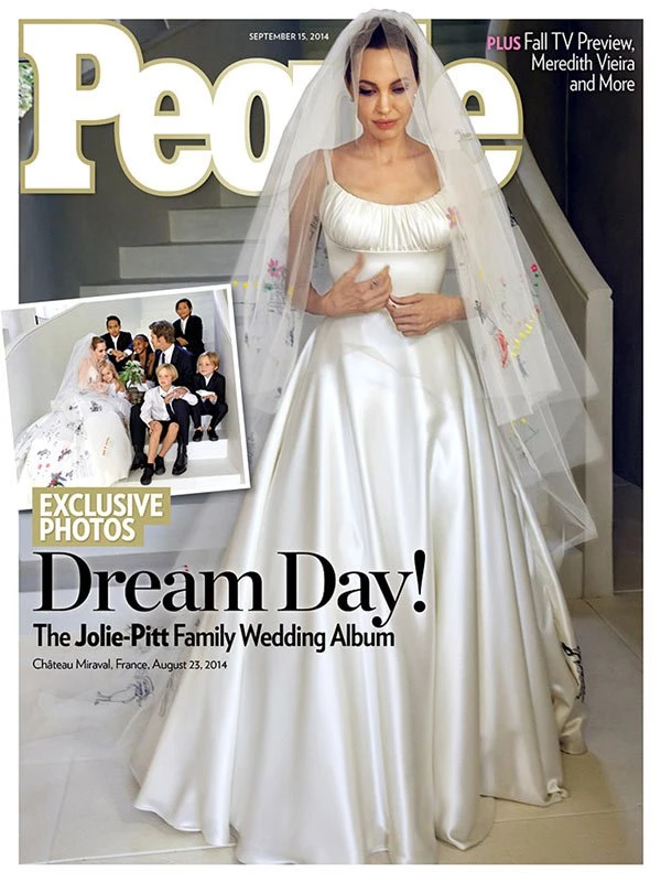 Brad Pitt- Angelina Jolie: Οι πρώτες φωτογραφίες του γάμου τους