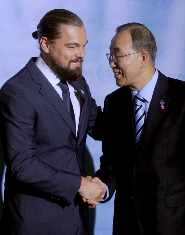 H Emma Watson και ο Leonardo DiCaprio στον ΟΗΕ - εικόνα 3
