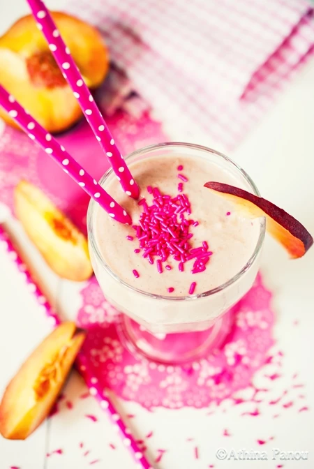 Love to Cook: Smoothie με ροδάκινα και βερίκοκα