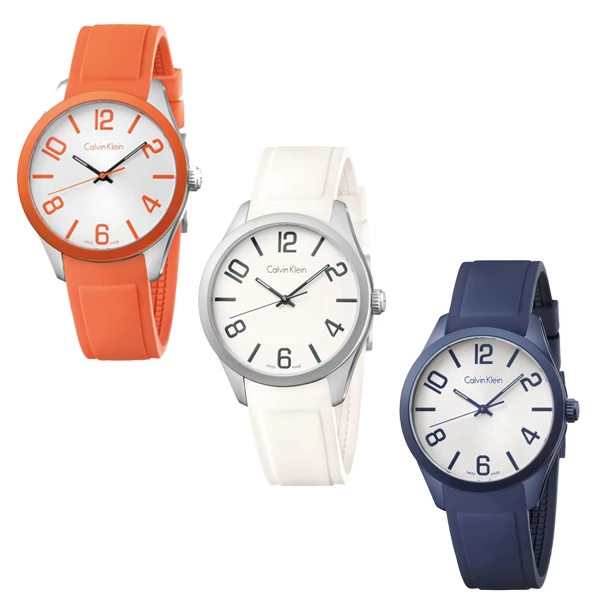 Τα νέα ρολόγια της σειράς Calvin Klein Color
