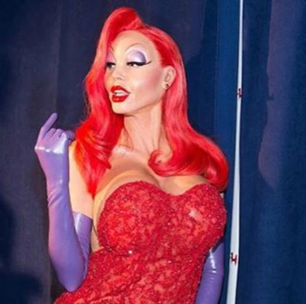 Heidi Klum: Δες τη μεταμόρφωσή της σε Jessica Rabbit! - εικόνα 3