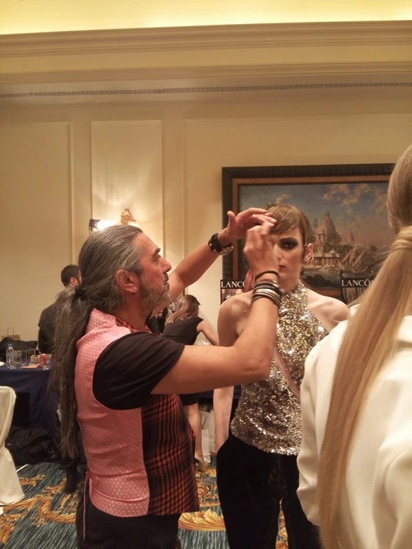 Dimitris Petrou F/W 2015-2016: Τα hair looks, οι λεπτομέρειες και οι backstage φωτογραφίες - εικόνα 2