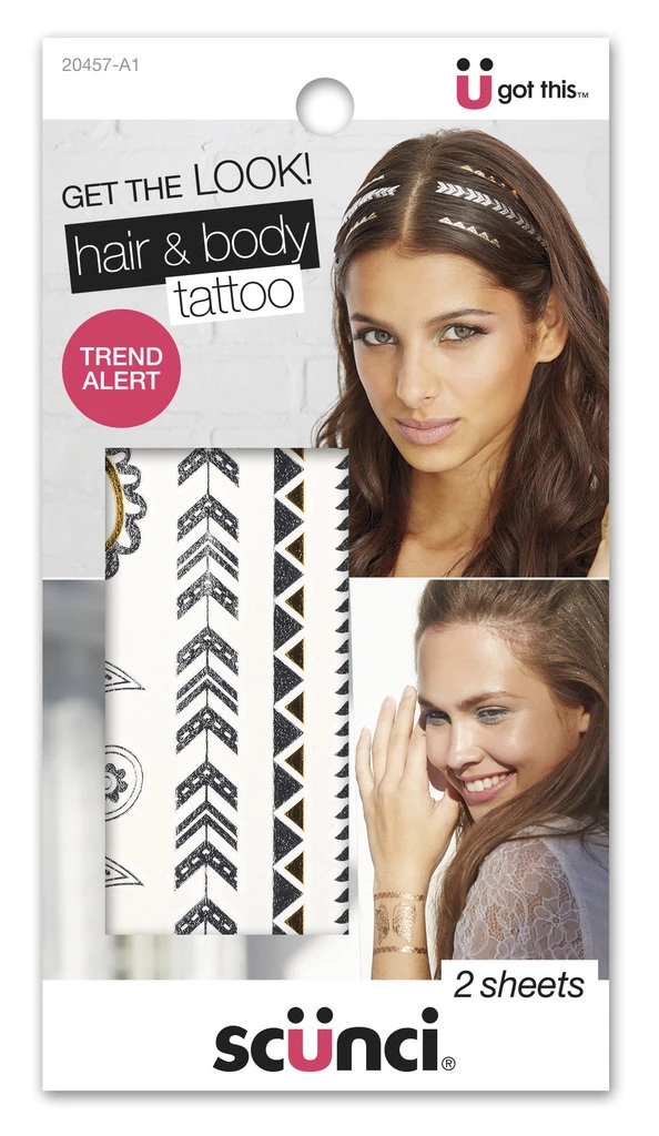 Trend Alert: Εσύ θα κάνεις tattoo στα μαλλιά; - εικόνα 4
