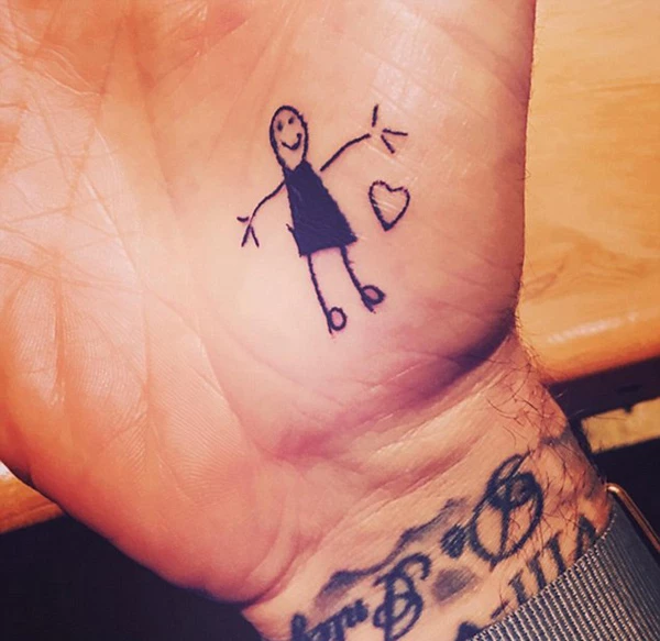 Η μικρή Harper σχεδίασε το νέο tattoo του David Beckham - εικόνα 2