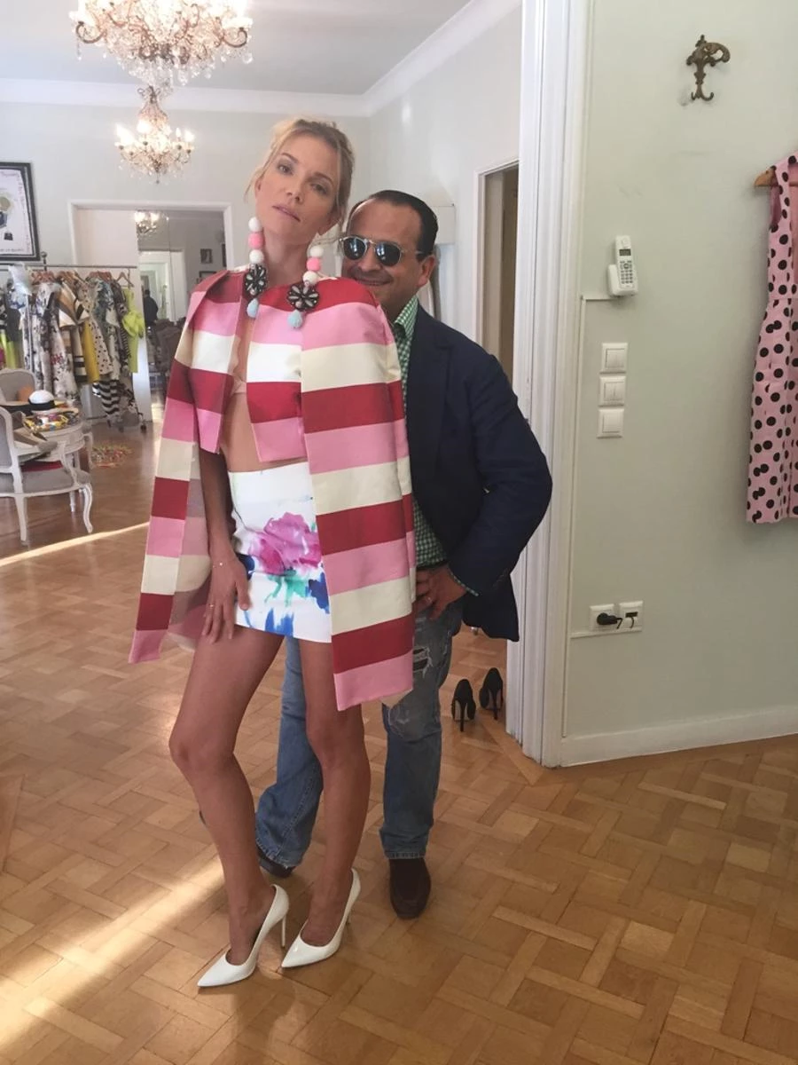 Βίκυ Καγιά, Τζένη Μπαλατσινού και άλλες celebrities στην πασαρέλα - εικόνα 11