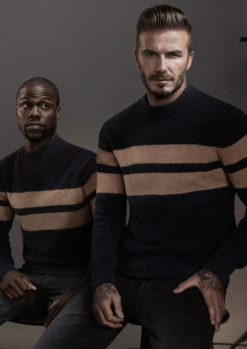 David Beckham- Kevin Hart: Πρωταγωνιστούν στη νέα καμπάνια Η&Μ