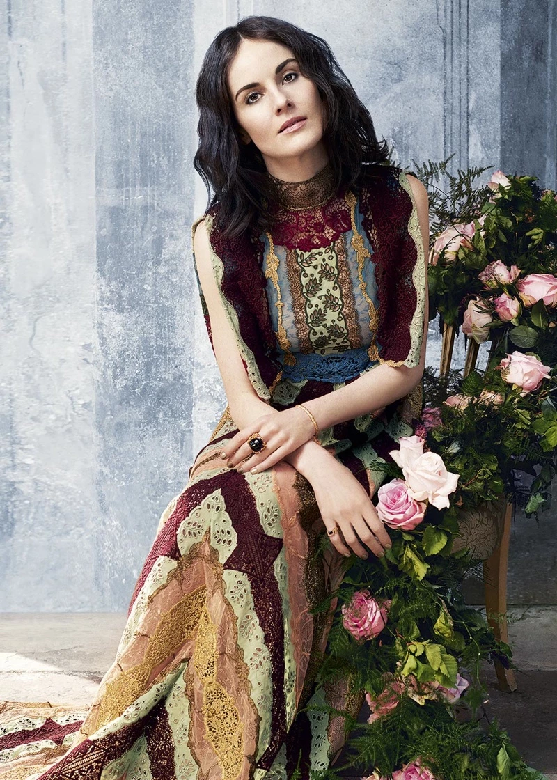 Michelle Dockery: Τo ονειρικό haute couture editorial της Lady Mary - εικόνα 3