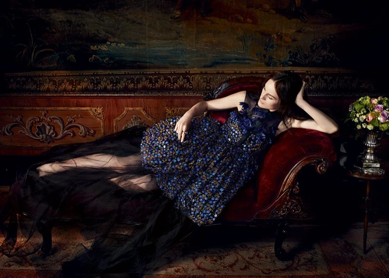 Michelle Dockery: Τo ονειρικό haute couture editorial της Lady Mary