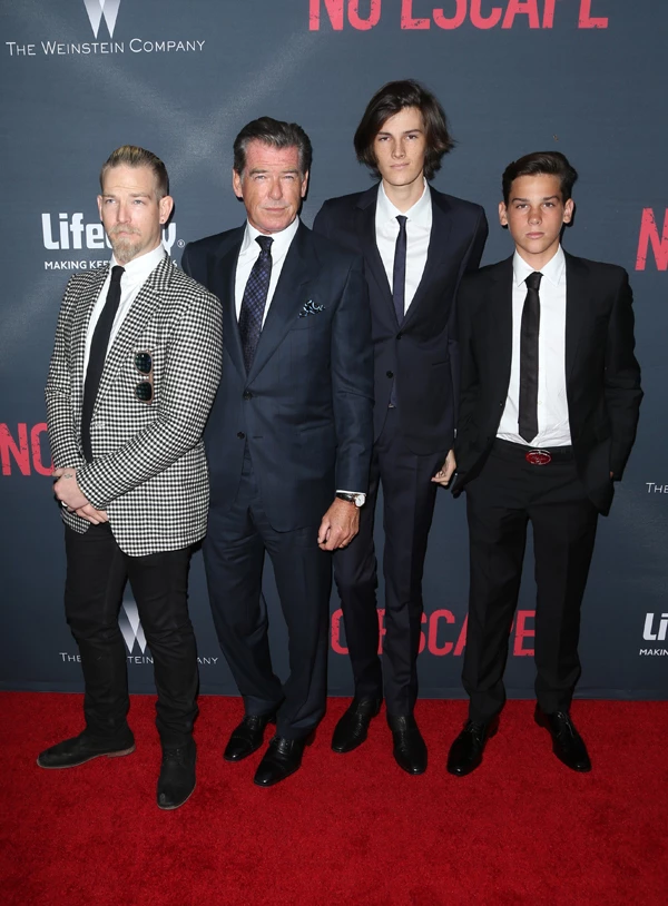 Ο Pierce Brosnan έχει 3 κούκλους γιους