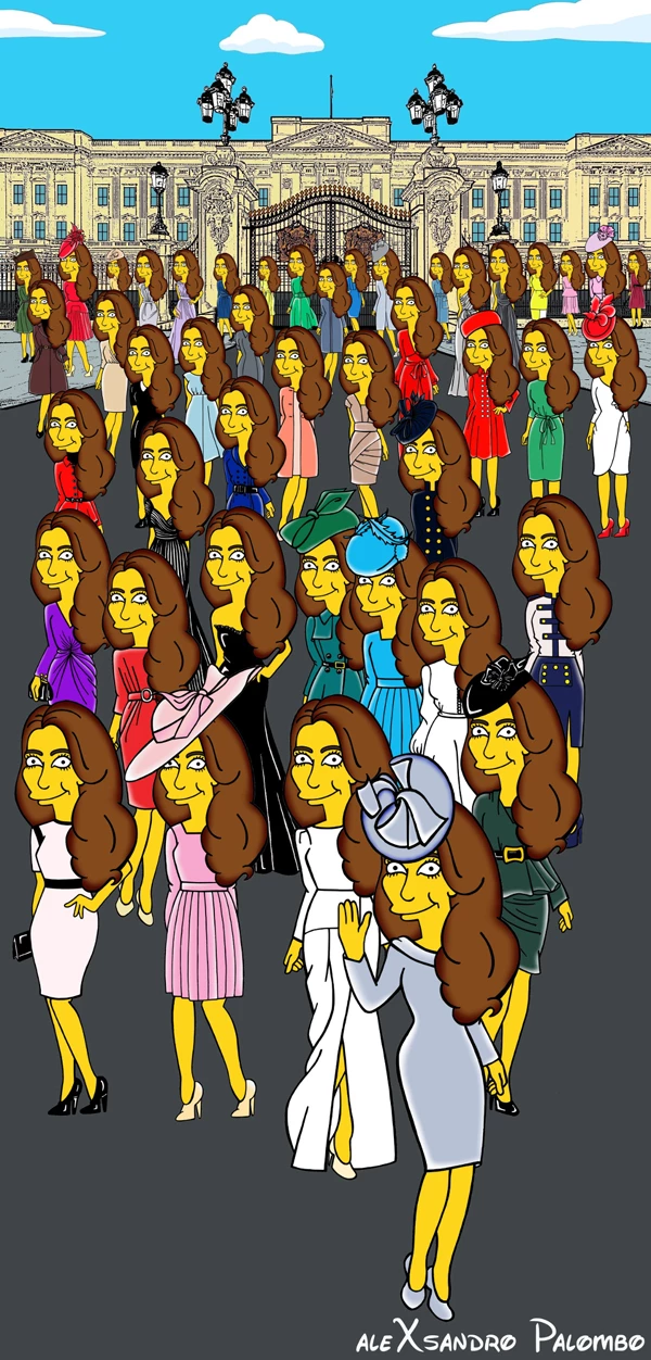 Όταν η Kate Middleton συνάντησε τους Simpsons - εικόνα 4