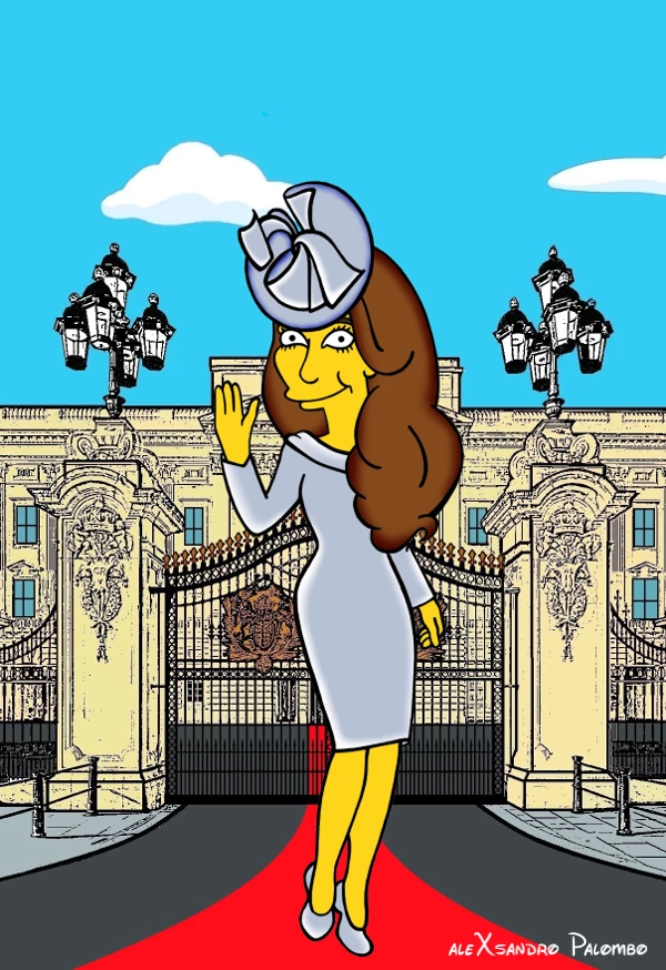 Όταν η Kate Middleton συνάντησε τους Simpsons - εικόνα 3