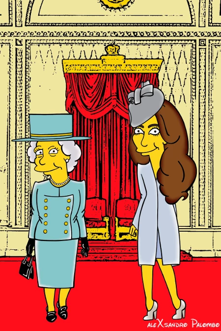 Όταν η Kate Middleton συνάντησε τους Simpsons - εικόνα 8